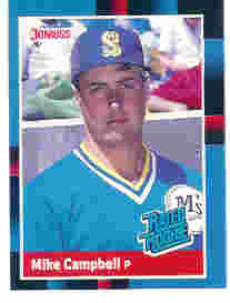 1988 Donruss Baseball Cards    030      Mike Campbell RR